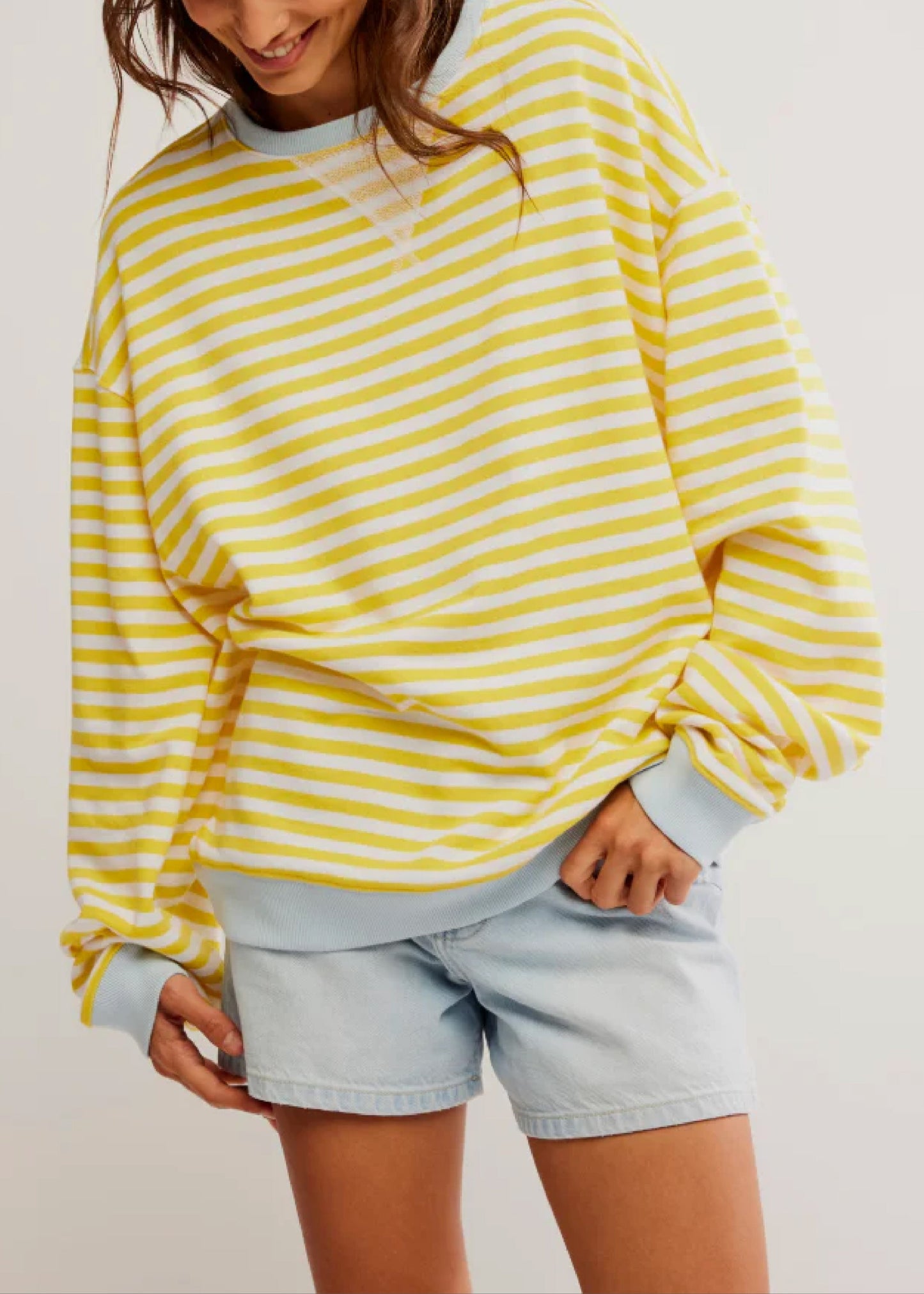 Classic Striped Crewneck