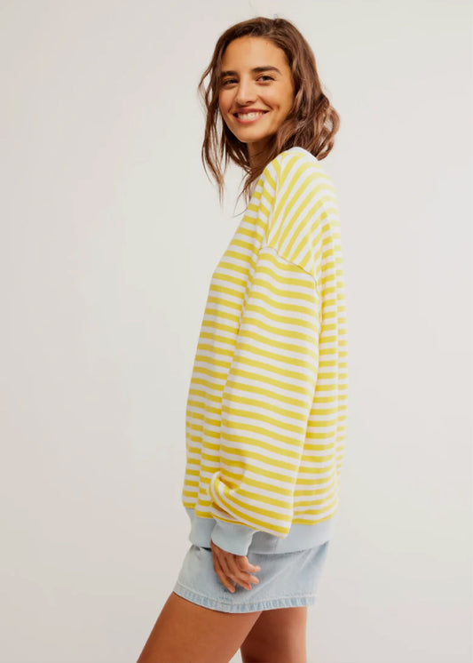 Classic Striped Crewneck