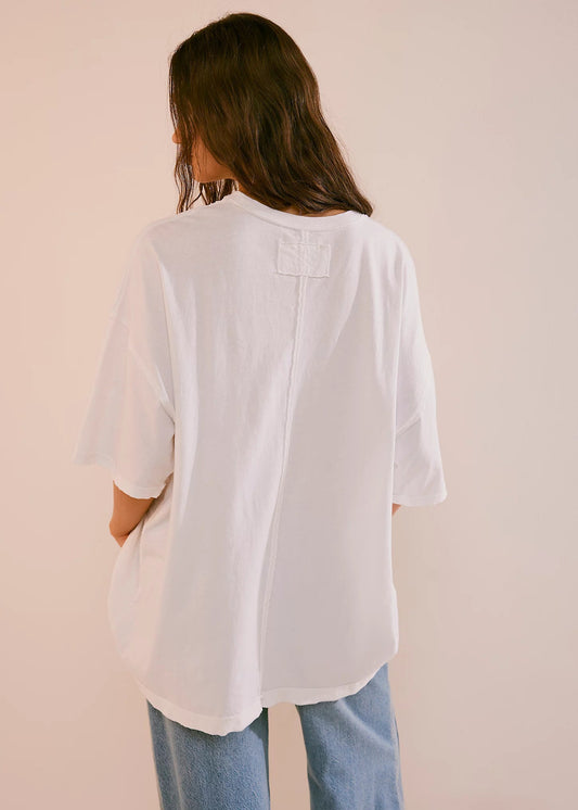Devon Tee in Ivory