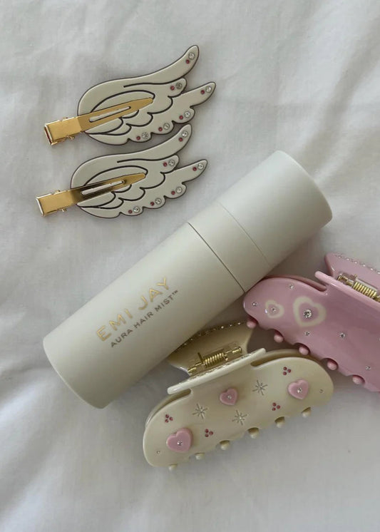 Popstar Clips in Dove Wing