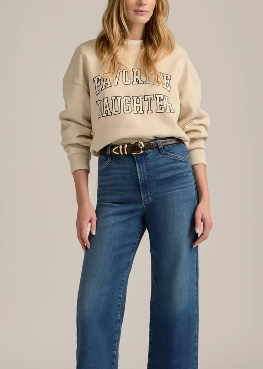 The Cropped Collegiate Sweatshirt