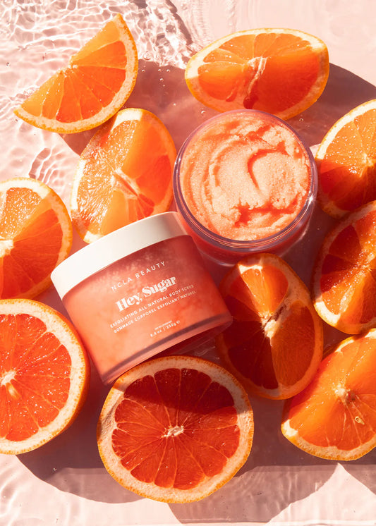 Hey, Sugar Pink Grapefruit Body Scrub