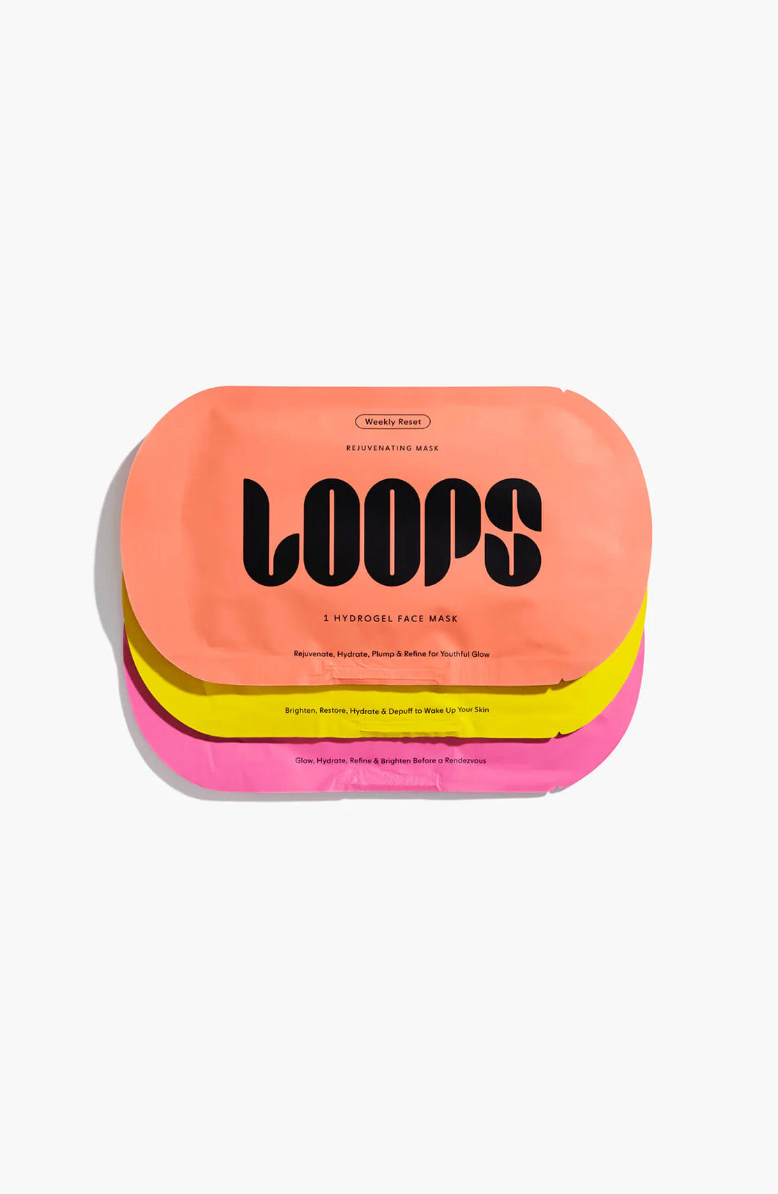 Glow Gang: 3 Pack Hydrogel Face Masks