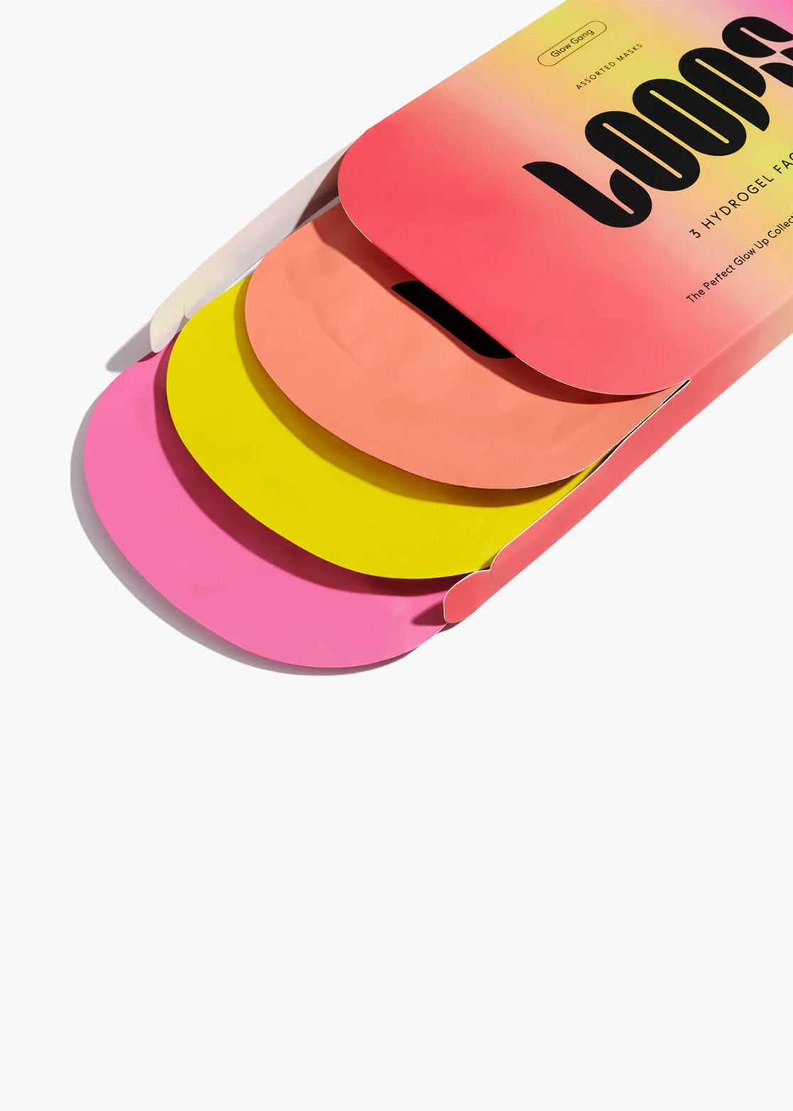 Glow Gang: 3 Pack Hydrogel Face Masks