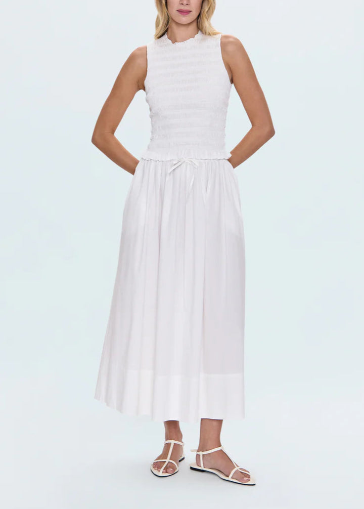 Noelle Poplin Maxi Skirt