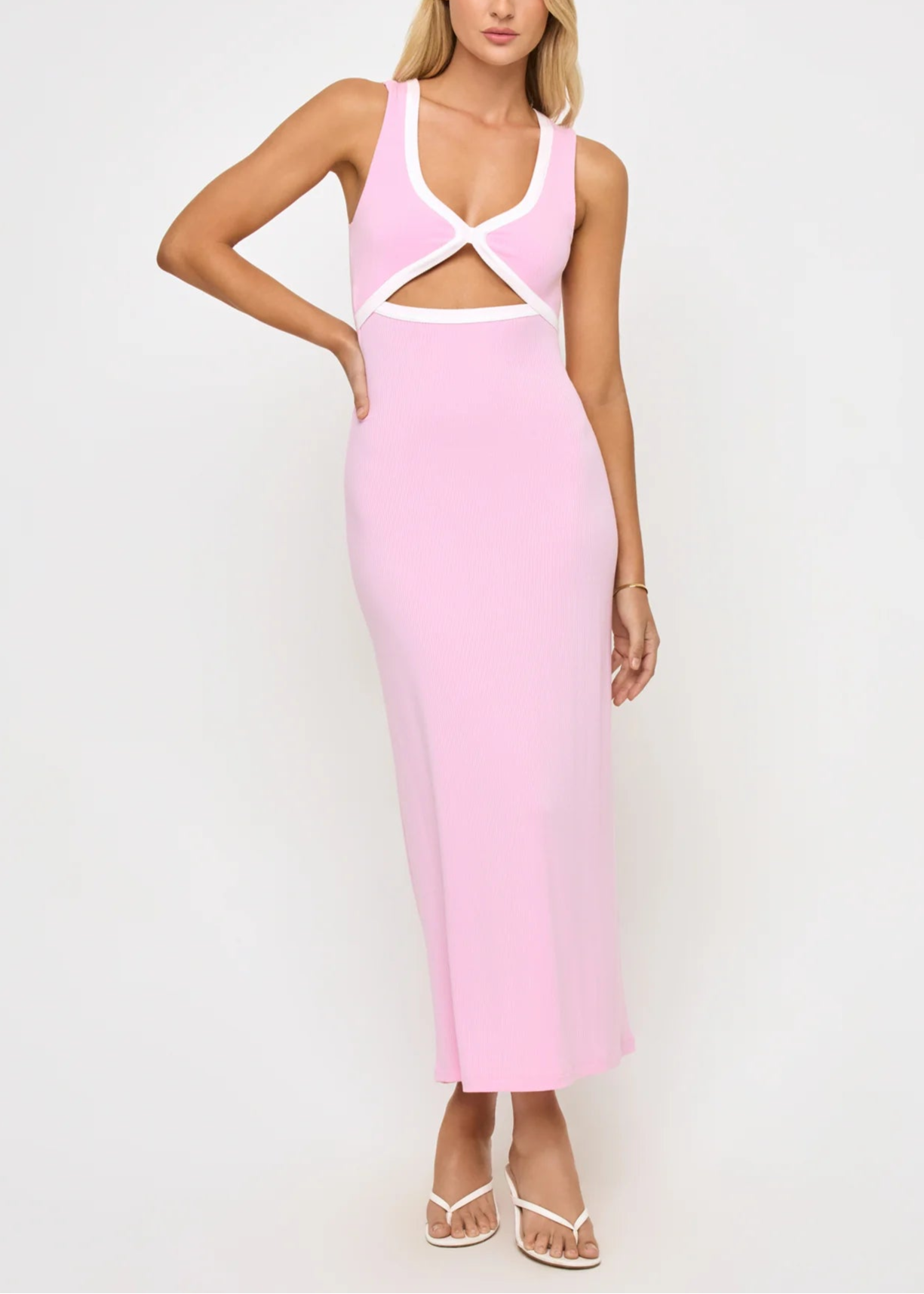 Steph Dress in Rosewater