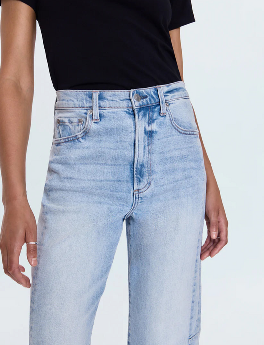 Eli High Rise Barrel Jean