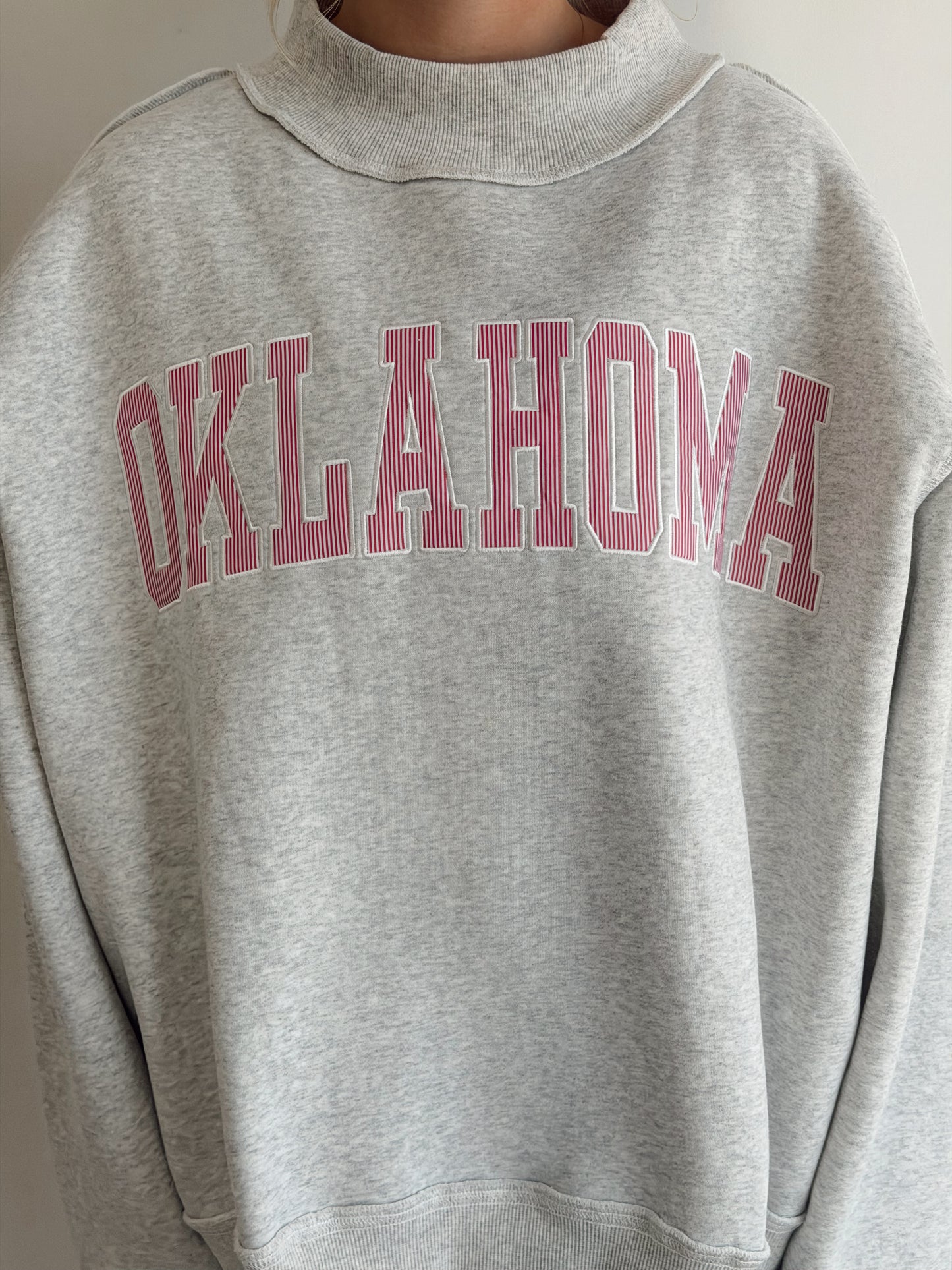 Oklahoma Mockneck Sweatshirt