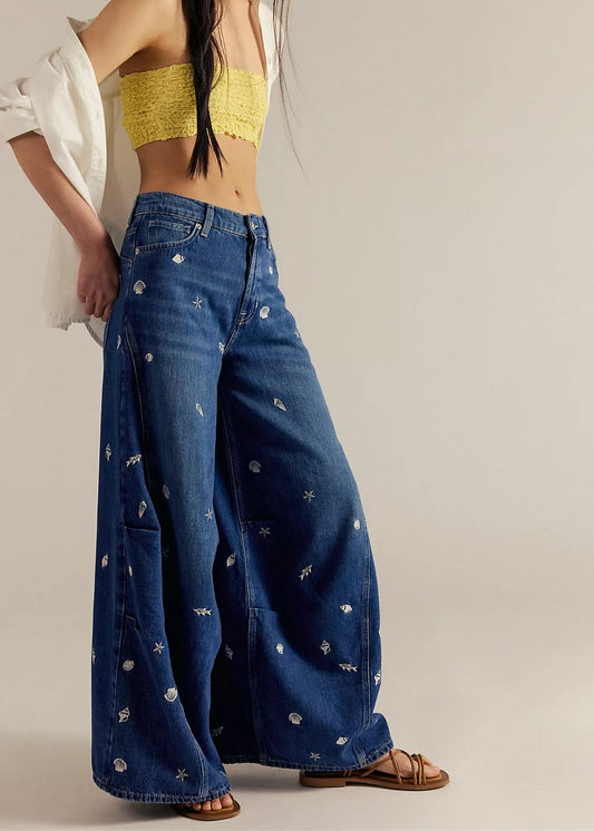 Westward Embroidered Jeans