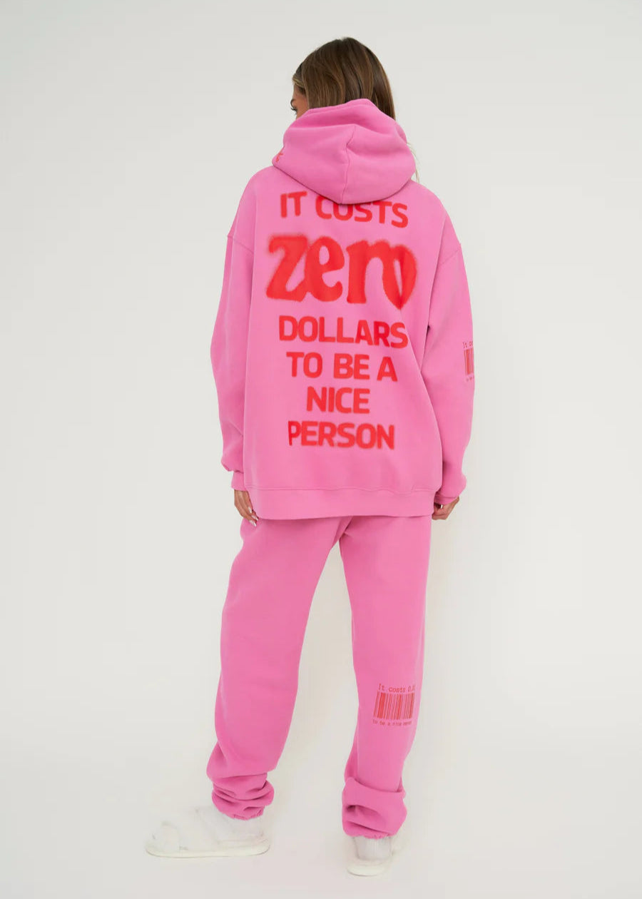 It Costs $0.00 Pink Sweatpants