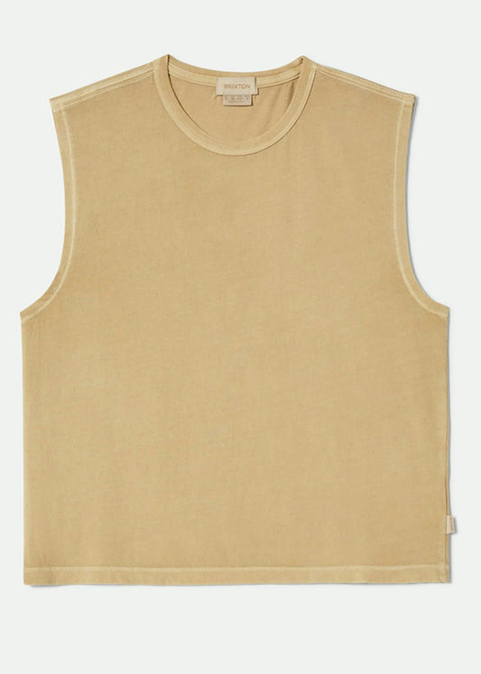 Carefree Organic Garment Dyed Muscle Tank