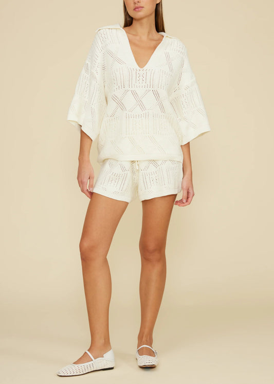 Alia Oversized Knit Top