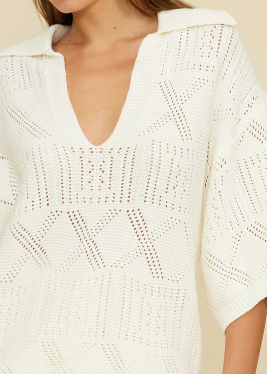 Alia Oversized Knit Top