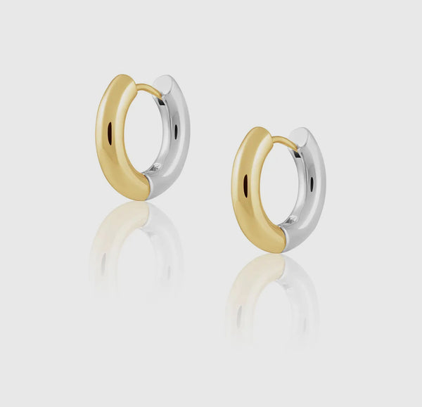 Gala Two-Tone Earring