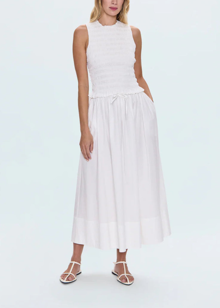 Noelle Poplin Maxi Skirt