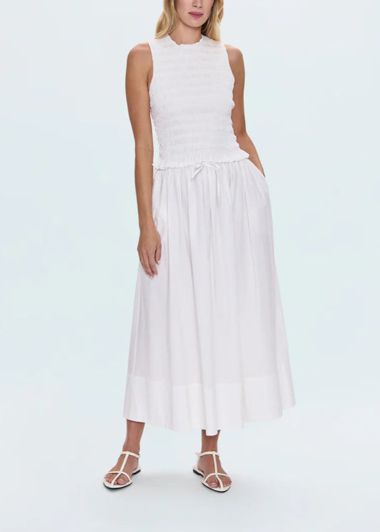 Noelle Poplin Maxi Skirt