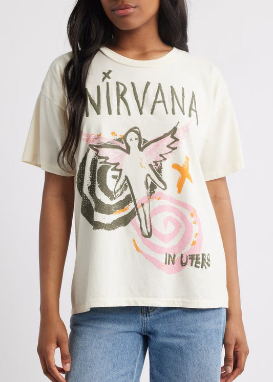 Nirvana In Utero Collage Merch Tee