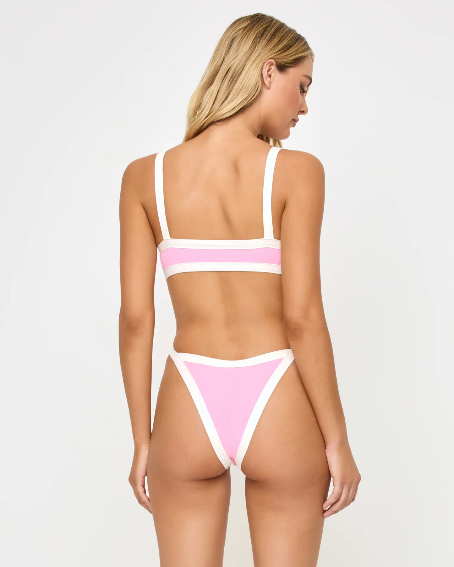 Mackenzie Bottom in Pink Sugar Cream