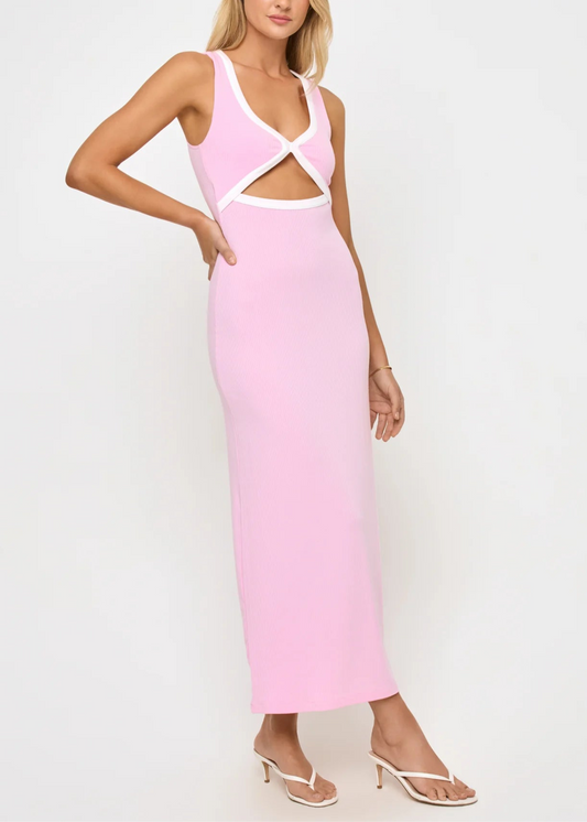 Steph Dress in Rosewater