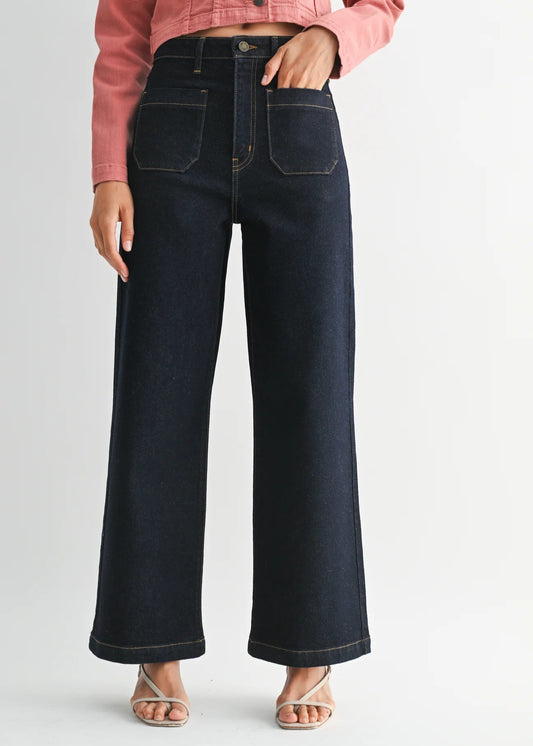 Sailor Pocket Wide Jean in Sup