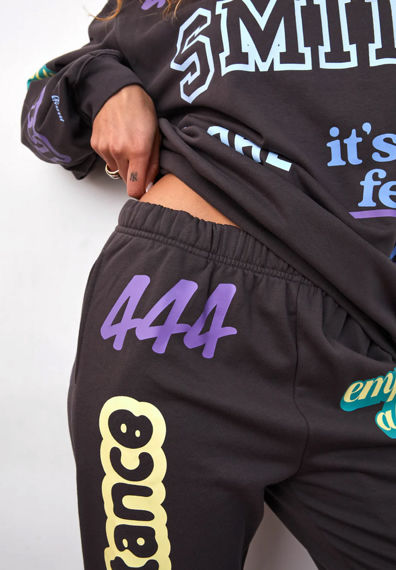 Affirmations Charcoal Sweatpants