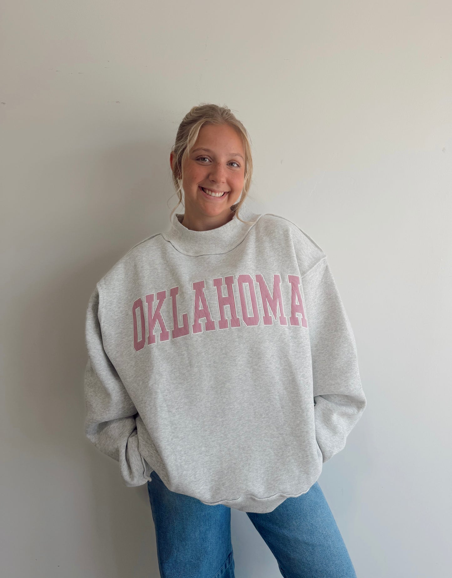 Oklahoma Mockneck Sweatshirt