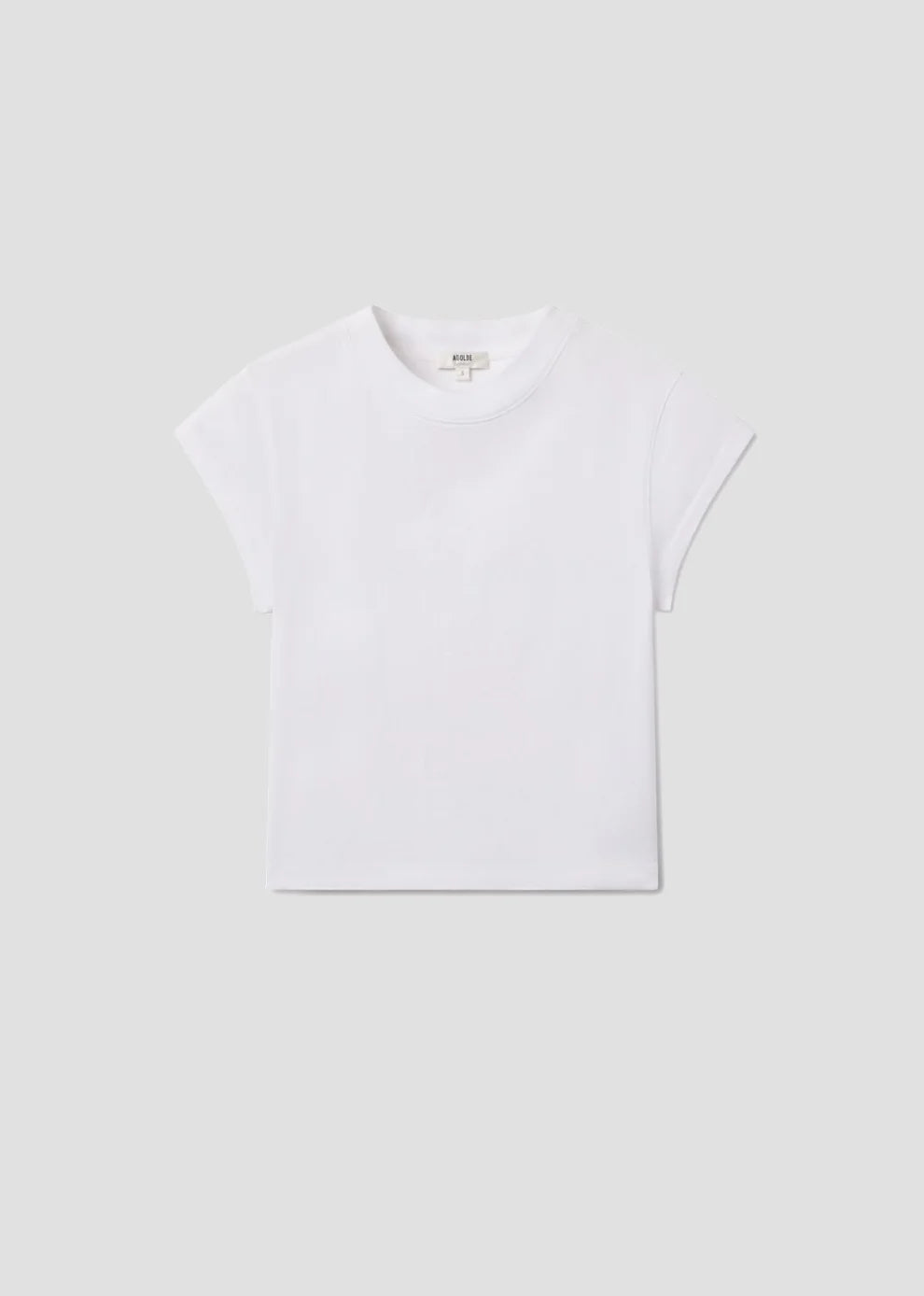 Bryce Cap Sleeve Tee in White