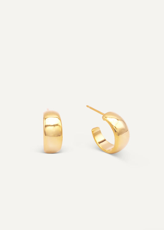 Wide Hoop Earrings