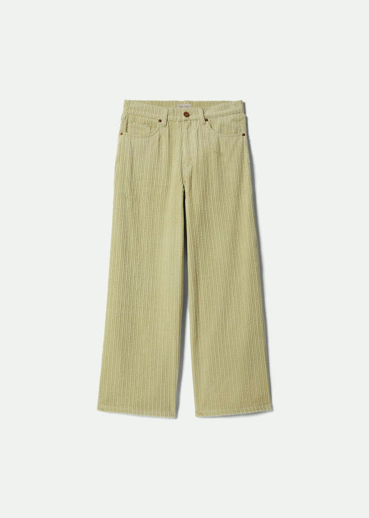 Margo Cropped 5-Pocket Pant in Elm