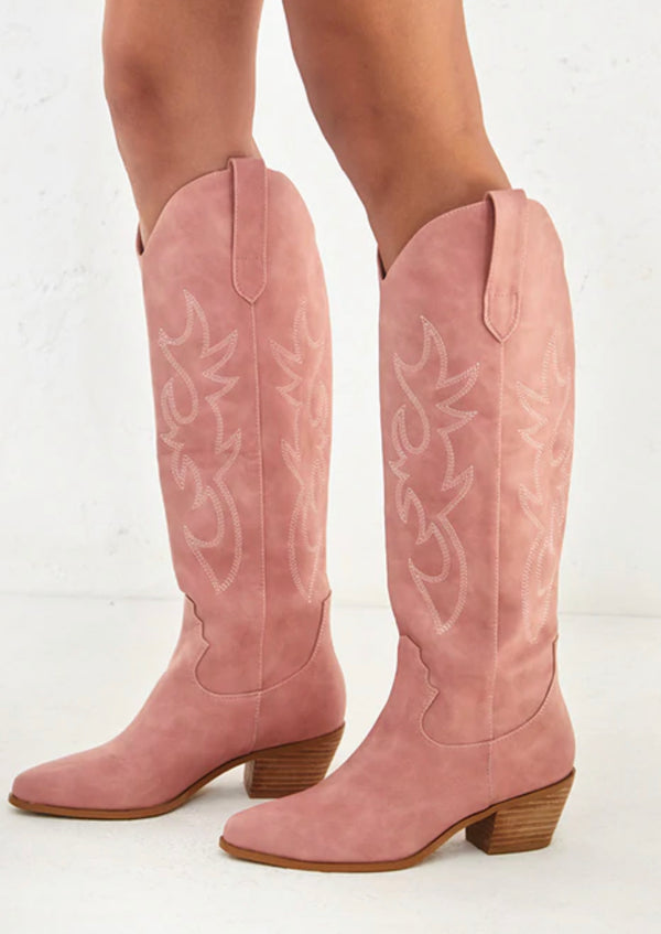 Pink Cowgirl Boots